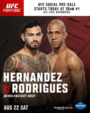 Image post by @ufc on Instagram