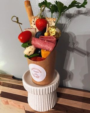 Image post by @Charcuterie Cones and Cups To Go on Facebook
