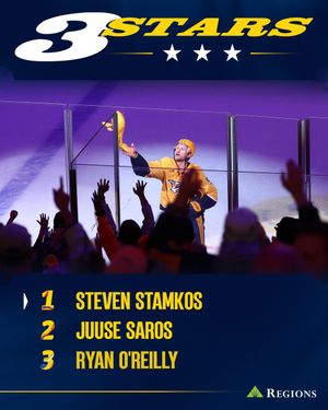 Image post by @PredsNHL on Twitter/X