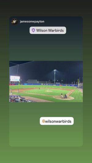 Video post by @WilsonWarbirds on Facebook