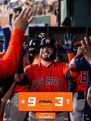 Image post by @astros on Instagram