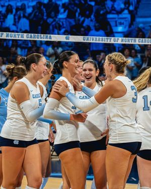 Image post by @uncvolleyball on Instagram