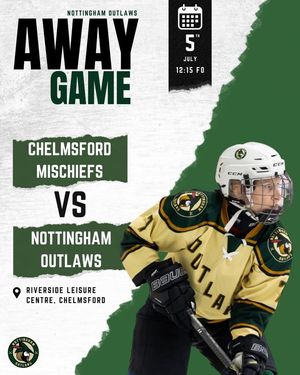 Image post by @nottinghamoutlawsicehockeyclub on Facebook