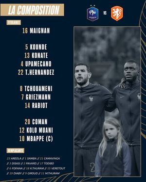 Image post by @equipedefrance on Instagram