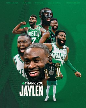 Image post by @celtics on Twitter