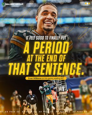Image post by @packers on Instagram
