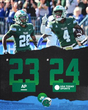 Image post by @GreenWaveFB on Twitter