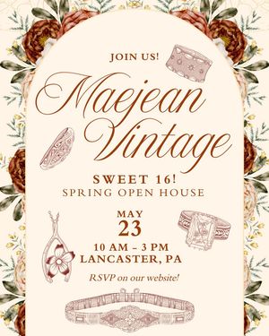 Image post by @maejeanvintage on Instagram