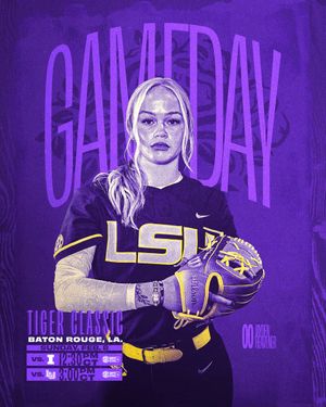 Image post by @LSUsoftball on Twitter