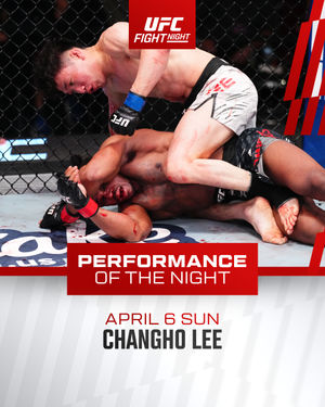 Image post by @ufc_korea on Instagram