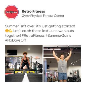 Image post by @retrofitness on Instagram