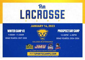 Image post by @Pitt_WLAX on Twitter