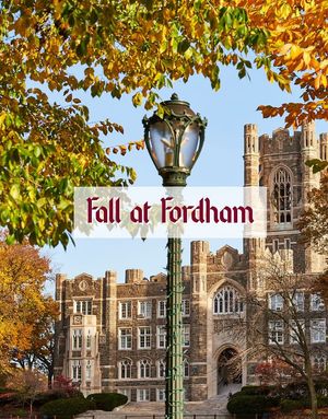 Image post by @fordhamuniversity on Instagram