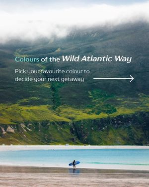 Image post by @thewildatlanticway on Instagram