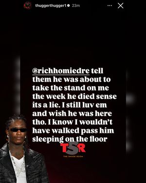 Image post by @theshaderoom on Instagram