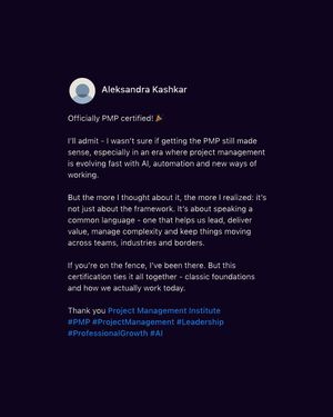 Image post by @pmi_org on Instagram