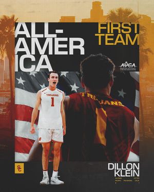 Image post by @uscmensvolley on Instagram
