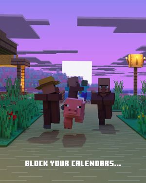 Image post by @minecraft on Instagram