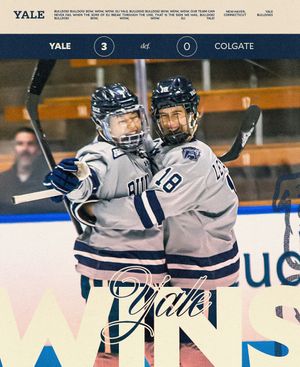 Image post by @yalewhockey on Instagram