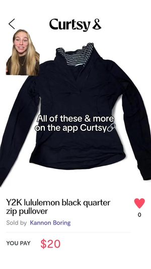 Image post by @curtsyapp on Facebook