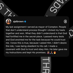 Image post by @ajalbrown on Instagram