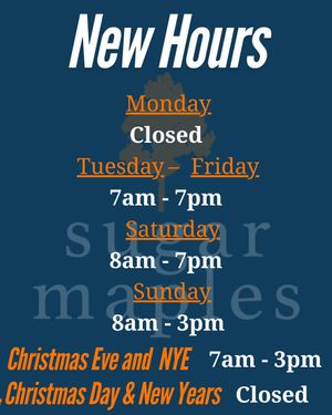 Image post by @sugarmapleswv on Instagram