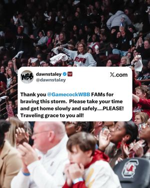 Image post by @gamecockwbb on Instagram