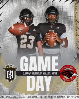 Image post by @servite_sports on Instagram