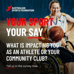 Image post by @aussportsfoundation on Instagram