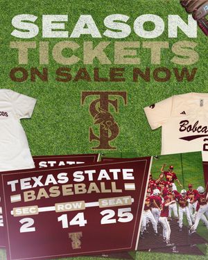 Image post by @TxStateBaseball on Twitter