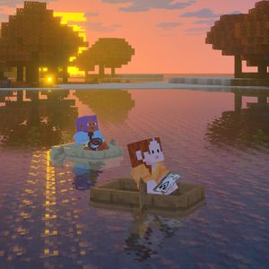 Image post by @minecraft on Instagram