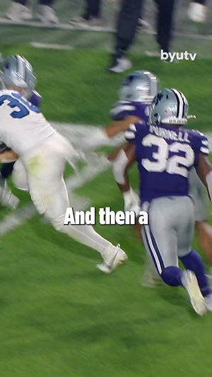 Video post by @BYUtvSports on Facebook