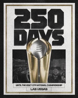 Image post by @CollegeFootballPlayoff on Facebook
