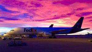 Image post by @FedEx on Twitter