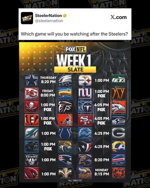 Image post by @steelernationcom on Instagram