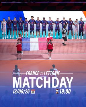 Image post by @equipefrancevolley on Instagram