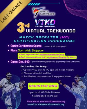 Image post by @worldtaekwondo on Instagram