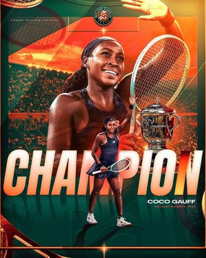 Image post by @rolandgarros on Instagram