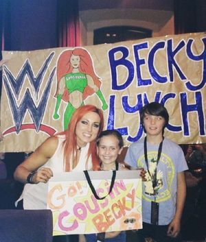 Image post by @beckylynchwwe on Instagram