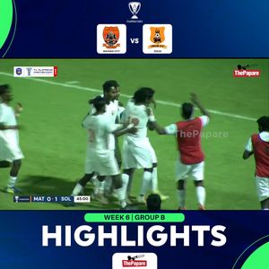 Video post by @thepaparefootball on Facebook