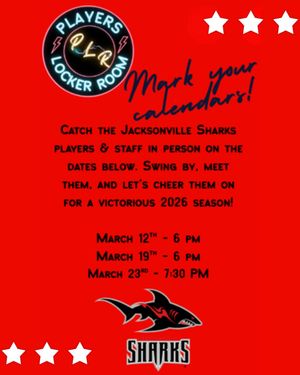 Image post by @jaxsharks on Instagram