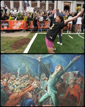 Image post by @artbutmakeitsports on Instagram