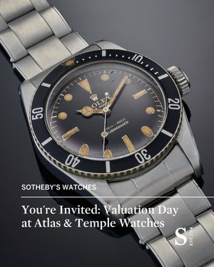 Image post by @sothebyswatches on Instagram