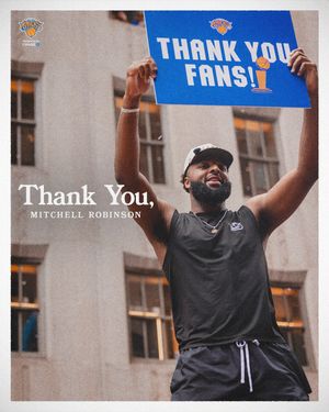 Image post by @nyknicks on Instagram