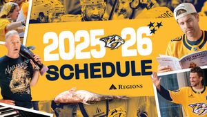 Image post by @PredsNHL on Twitter/X