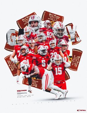Image post by @BadgerFootball on Twitter