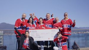 Image post by @canadiensmtl on Facebook