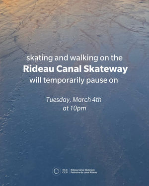 Image post by @rideaucanalskateway on Instagram