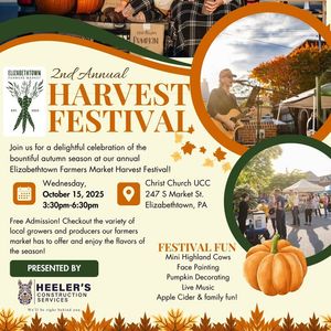 Image post by @Elizabethtown Farmer's Market on Facebook