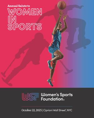 Image post by @womenssportsfoundation on Instagram